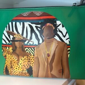 Original Handpainted Beyoncé Clutch